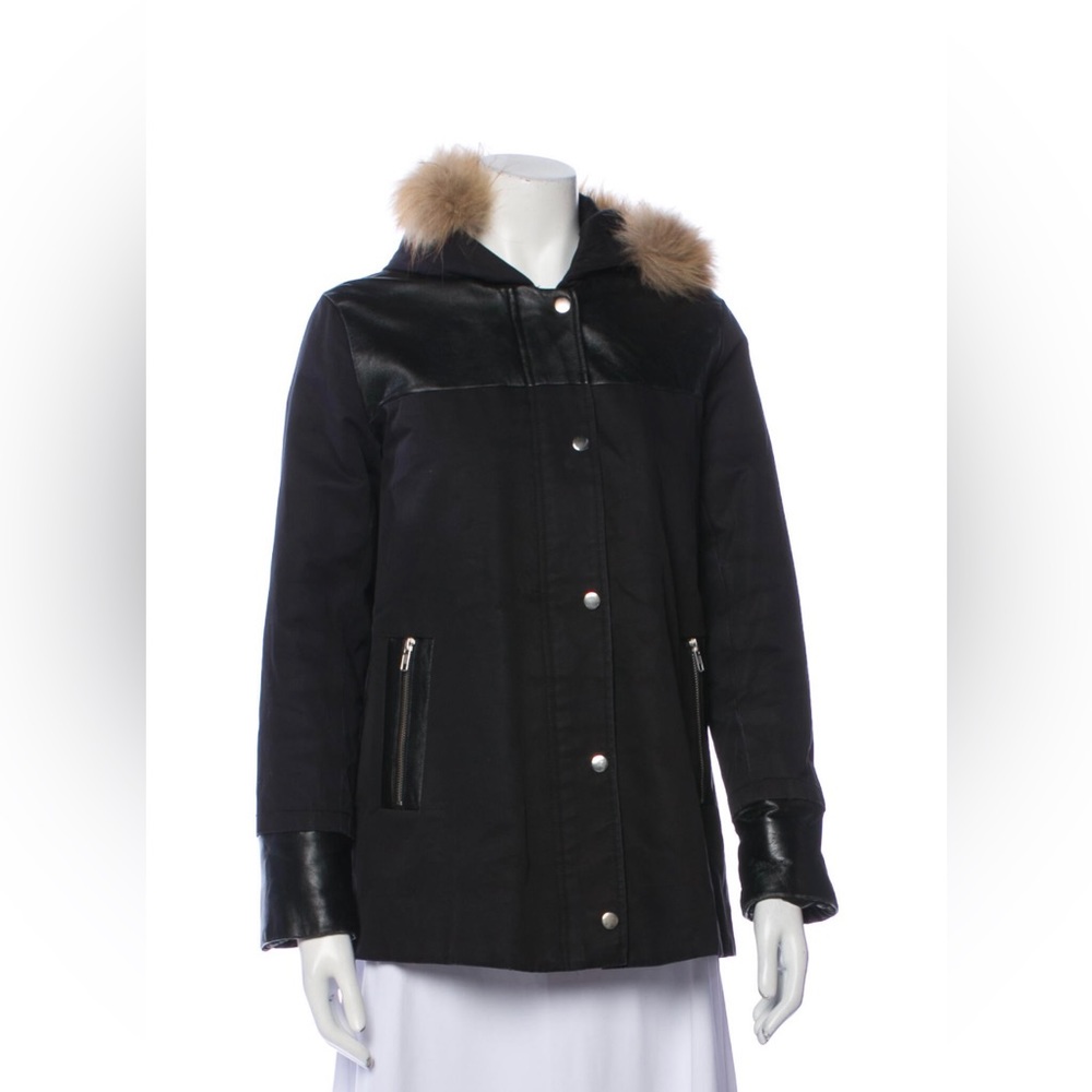 Sandro fur coat size L